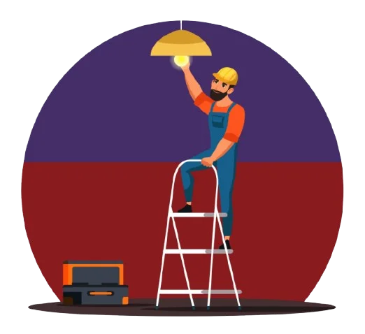 Emergency light testing in London — certified electricians inspecting and maintaining emergency lighting systems