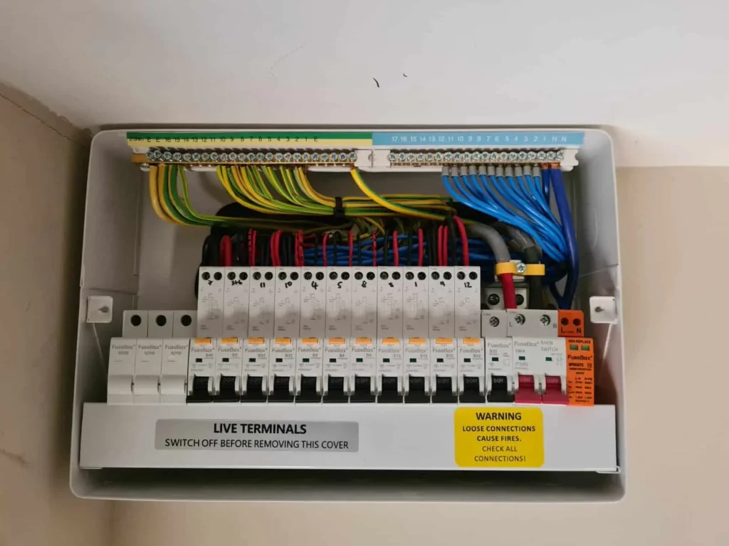 Consumer unit installation london